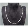 Image 1 : Sterling Silver Box Link Chain Necklace