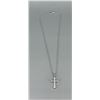 Image 2 : Sterling Silver Cross Necklace