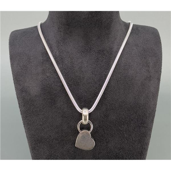 Sterling Silver Heart Necklace