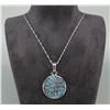 Image 1 : Bella Luce Sterling Silver Turquoise Tree Necklace