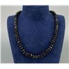Image 1 : Faceted Black Spinel Necklace