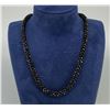 Image 1 : Faceted Black Spinel Necklace