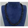 Image 1 : Faceted Black Spinel Necklace