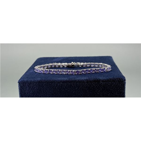Bella Luce Sterling Tanzanite Tennis Bracelet