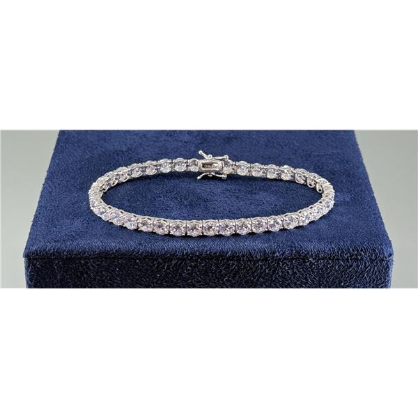 Sterling Silver Tennis Bracelet