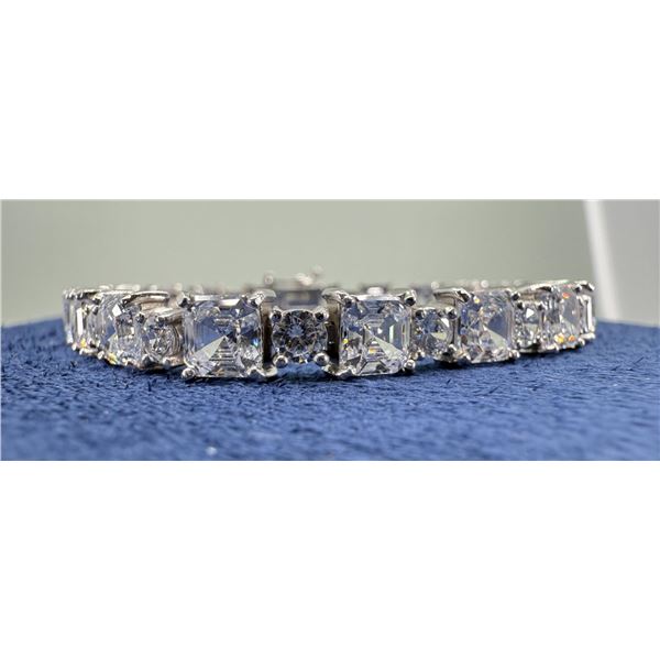 Sterling Silver Tennis Bracelet