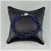 Image 2 : Blue Faceted Spinel Beaded Bracelet