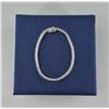 Image 4 : Sterling Silver CZ Tennis Bracelet