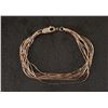Image 1 : LIRM Sterling Silver Multi Strand Bracelet