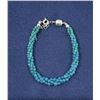 Image 1 : Blue Quartz Multi Strand Beaded Bracelet