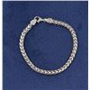 Image 1 : Sterling Silver Foxtail Chain Bracelet