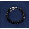 Image 1 : Black Faceted Spinel Bracelet