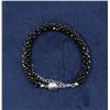 Image 2 : Black Faceted Spinel Bracelet