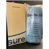 Image 3 : 1 Bedsure Sherpa Fleece Ultra Soft King-Size Blanket (108 x 90") - Blue - New in Box!