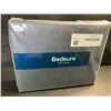 Image 3 : 1 Bedsure 3PC Queen Size Duvet Cover Set - 90" x 90" - Black Colour - New