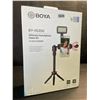 Image 2 : 1 BOYA BY-VG350 Ultimate Smartphone Video Kit - Great for Vlogging, Video Making, etc. - Brand New!