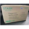 Image 2 : 1 Box of Stash Tea Company Peppermint Herbal Tea Bags - 100 Count (BB: 12/2026)