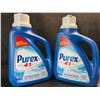 Image 1 : 2 Bottles of Purex Cold Water Liquid Laundry Detergent - 2.03L (50 Loads) Each - New
