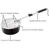 Image 4 : 1 Great Northern Popcorn Pit Popper - Campfrie Firepit Popcorn Popper w/ 2FT Telescoping Arm - New