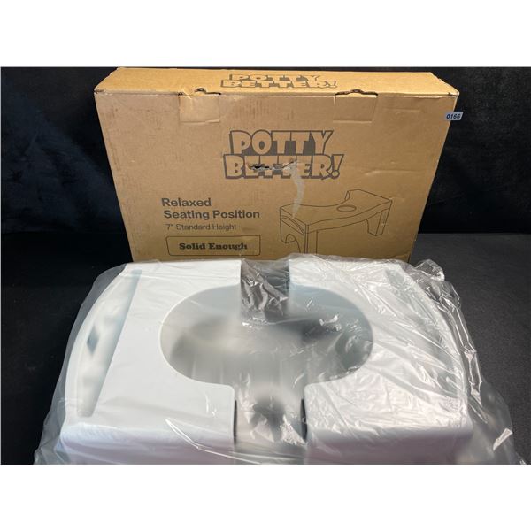 1 PottyBetter Squatty Potty - 7" Standard Height Relaxed Seating Position Toilet Stool - New in Box