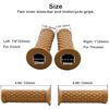 Image 4 : 3 Packs of Non-Slip Rubber Comfort Handle Bars for Motorbikes - New