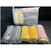 Image 2 : 2 Sets of Dusting/Cleaning Sponge Tools for Cleaning Blinds, Baseboards, Railings - New