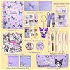 Image 2 : 1 Kuromi Kawaii School Supplies Stationary Gift Set - Brand New