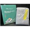 Image 2 : 1 Mosebears Unisex Baby Sleep Sack (Grey; 6-18months) - Super Soft Rayon from Bamboo - New!