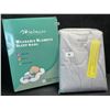 Image 2 : 1 Mosebears Unisex Baby Sleep Sack (Grey; 6-18months) - Super Soft Rayon from Bamboo - New!