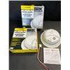 Image 1 : 2 BRK 9120BA Hardwired Smoke Alarms with Battery Backup - Brand New!