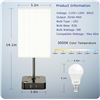 Image 5 : 1 Cozoo Bedside Table Lamp with USB-C/USB-A Charging Ports - New in Box