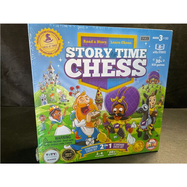 1 Story Time Chess The Game 2021 Toy of The Year Award Winner! - Great Beginners Chess Set - New