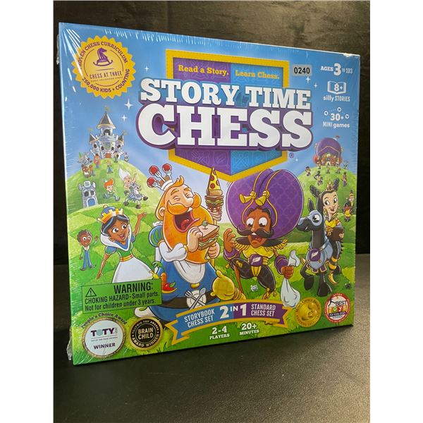 1 Story Time Chess: The Game - 2021 Toy of The Year Award Winner! - Great Beginners Chess Set; New