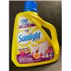 Image 1 : 1 Large Jug of Sunlight Morning Fresh Liquid Laundry Detergent - 4.0L/100 Loads - New