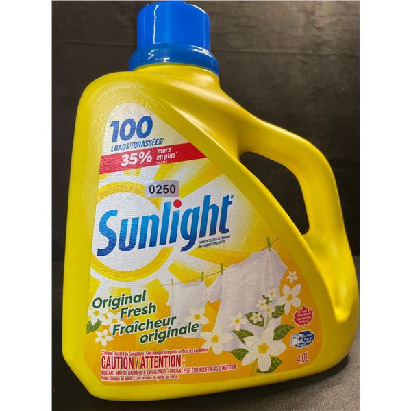 1 Large Jug of Sunlight Original Fresh Liquid Laundry Detergent - 4.0L/100 Loads - New