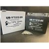 Image 2 : 1 Upstart Factory Activated Sealed Lead-Acid 12V 10Ah Battery/Motorcycle Battery - New Sealed!