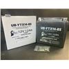 Image 2 : 1 Upstart Factory Activated Sealed Lead-Acid 12V 12Ah Battery; Motorcycle/ATV/Powersport Battery NEW