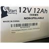 Image 4 : 1 Upstart Factory Activated Sealed Lead-Acid 12V 12Ah Battery; Motorcycle/ATV/Powersport Battery NEW
