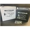 Image 2 : 1 Upstart Factory Activated Sealed Lead-Acid 12V 12Ah Battery; Motorcycle/ATV/Powersport Battery NEW