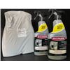 Image 1 : 2 Double-Packs of Weiman Stainless Steel Cleaner & Polish - (4 x 651ml Spray Bottles Total) - New