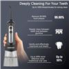 Image 6 : 1 Insmart Portable Cordless Water Dental Flosser Kit/Oral Irrigator for Teeth Cleaning - New