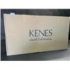 Image 2 : 1 Kenes Bath & Kitchen Gold Vessel Single-Lever Waterfall Bathroom Sink Faucet - New in Box!
