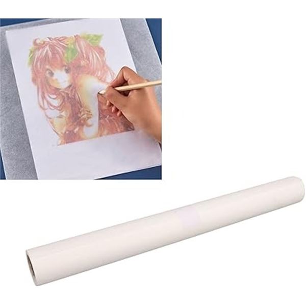 3 Rolls of Sewing Pattern Paper - 18in Wide x 75.5FT Each - Easy to Use Tracing Paper for Patterns