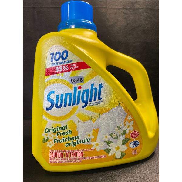 1 Large Jug of Sunlight Original Fresh Liquid Laundry Detergent - 4.0L/100 Loads - New