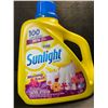 Image 1 : 1 Large Jug of Sunlight Morning Fresh Liquid Laundry Detergent - 4.0L/100 Loads - New