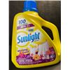 Image 1 : 1 Large Jug of Sunlight Morning Fresh Liquid Laundry Detergent - 4.0L/100 Loads - New
