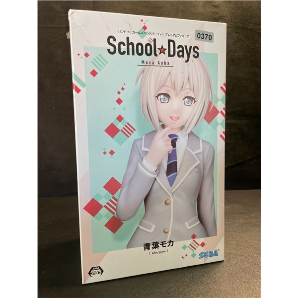 1 SEGA BanG Dream! Girls Band Party! Moca Aoba Premium 8.3" Anime Figure School Days - New