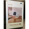 Image 2 : 1 TopTro TR27 Portable Video Projector; 1080P/Supports 4K, Auto Keystone, WiFI 6 - New/Open Box