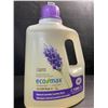 Image 1 : 1 Jug of Eco Max Powerful & Plant-Based Natural Lavender Laundry Wash - 3L/100 Loads - New