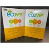 Image 1 : 2 Boxes of Ecover Natural Plant-Based Dishwasher Powder - Citrus - 1.36kg - New Sealed